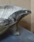 Large Mid-Century Composite Stone Clam Shell Planter, 1950s, Image 11