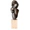 Petite Sculpture Figurative en Bronze, Italie, 1970s 1