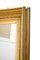 Espejo de pared francés antiguo de madera dorada, Imagen 7