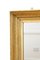 Espejo de pared francés antiguo de madera dorada, Imagen 9