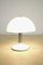 Lampada da tavolo vintage cromata bianca di Szarvasi Lighting Factory, anni '70, Immagine 2
