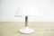Lámpara de mesa vintage de cromo blanco de Szarvasi Lighting Factory, años 70, Imagen 3