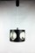 Large Vintage Black Pendant Lamp, 1960s, Image 2