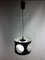 Large Vintage Black Pendant Lamp, 1960s 11