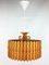 Vintage Scandinavian Pine Ceiling Lamp, 1960s 1