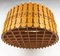 Vintage Scandinavian Pine Ceiling Lamp, 1960s, Image 6