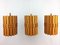 Vintage Scandinavian Pine Ceiling Lamps, 1960s, Set of 3 2