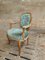 Antique Baroque Green Chair 6