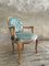 Antique Baroque Green Chair 10