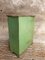 Industrial Green Steel and Wood Cabinet, 1970s 7