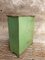 Industrial Green Steel and Wood Cabinet, 1970s, Immagine 7