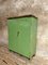 Industrial Green Steel and Wood Cabinet, 1970s 2