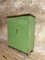 Industrial Green Steel and Wood Cabinet, 1970s, Image 2