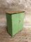 Industrial Green Steel and Wood Cabinet, 1970s, Immagine 9