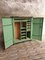 Industrial Green Steel and Wood Cabinet, 1970s, Immagine 4