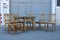 Italian Octagonal Dining Table & Chairs Set, 1950s, Set of 7 3
