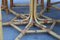 Italian Octagonal Dining Table & Chairs Set, 1950s, Set of 7 6