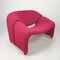 Fauteuil F598 Groovy par Pierre Paulin pour Artifort, 1980s 2