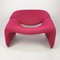 Fauteuil F598 Groovy par Pierre Paulin pour Artifort, 1980s 1