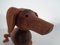 Large Danish Teak Gravhunden Pind Dachshund by Kay Bojesen, 1950s 14