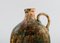 Antiker Jugendstil Krug aus glasierter Keramik von Gustaf Johnn für Höganäs 2