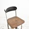 Vintage TanSad Factory Workers Stool, 1950s, Immagine 5