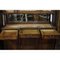 Walnut Cupboard with Beveled Glass and Marble Top 15