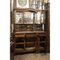 Walnut Cupboard with Beveled Glass and Marble Top 10