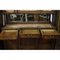 Walnut Cupboard with Beveled Glass and Marble Top 16