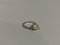 Anello in oro bianco 14k con una perla sottile e due piccoli diamanti, Immagine 4