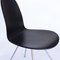 Schwarz lackierter Vintage Tongue Stuhl von Arne Jacobsen 5