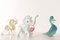 Vintage Italian Murano Glass Animal Figures, Set of 4, Image 3