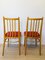 Mid-Century Czech Light Blue Dining Chairs from TON, Set of 2, Image 4