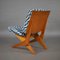 Mid-Century Model FB18 Scissor Lounge Chair by Jan Van Grunsven for Pastoe, Image 5