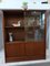 Mid-Century Teak Bookcase with Sliding Glass Doors by Herbert E Gibbs for Tunridge 16