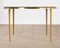 Circular Golden Brass Coffee Table from Vereinigte Werkstätten, 1960s, Image 9