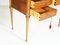 Neoklassizistischer Schreibtisch aus hellem Nussholz & geflammtem Nussholz, Ende 1800 13