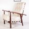 Mid-Century Reclining Oak Lounge Chairs by Jan Vanek for Krasna Jizba, 1940s, Set of 2 5