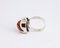 925 Sterling Silver Ring Decorated with Amber from EF 3