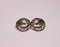 925 Sterling Silver No. 66 Earrings from Georg Jensen, Set of 2 2