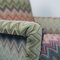 Vintage Missoni Fabric Lounge Chairs by Marco Zanuso, 1960s, Set of 2, Immagine 23