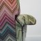 Vintage Missoni Fabric Lounge Chairs by Marco Zanuso, 1960s, Set of 2 25