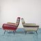 Vintage Missoni Fabric Lounge Chairs by Marco Zanuso, 1960s, Set of 2, Image 6