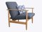 Light Oak Lounge Chair by Wilhelm Knoll for Walter Knoll / Wilhelm Knoll, 1960s 7