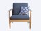 Light Oak Lounge Chair by Wilhelm Knoll for Walter Knoll / Wilhelm Knoll, 1960s 12