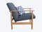 Light Oak Lounge Chair by Wilhelm Knoll for Walter Knoll / Wilhelm Knoll, 1960s 11