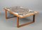 Vintage Teak Tiled Coffee Table by OX Art for Trioh, 1970s 1