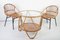 Mid-Century Bamboo Lounge Chairs & Table by Alan Fuchs for Uluv, 1960s, Set of 3 21