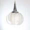 Vintage Spanish Methacrylate and Chrome Metal Ceiling Lamp, 1970s, Image 3
