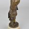 Bailarina Art Déco de bronce con escultura de Joe Descomps, años 30, Imagen 12